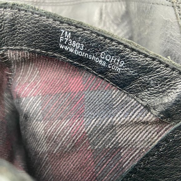 Born Black Leather Uchee Boot Knee High - Picture 5 of 5